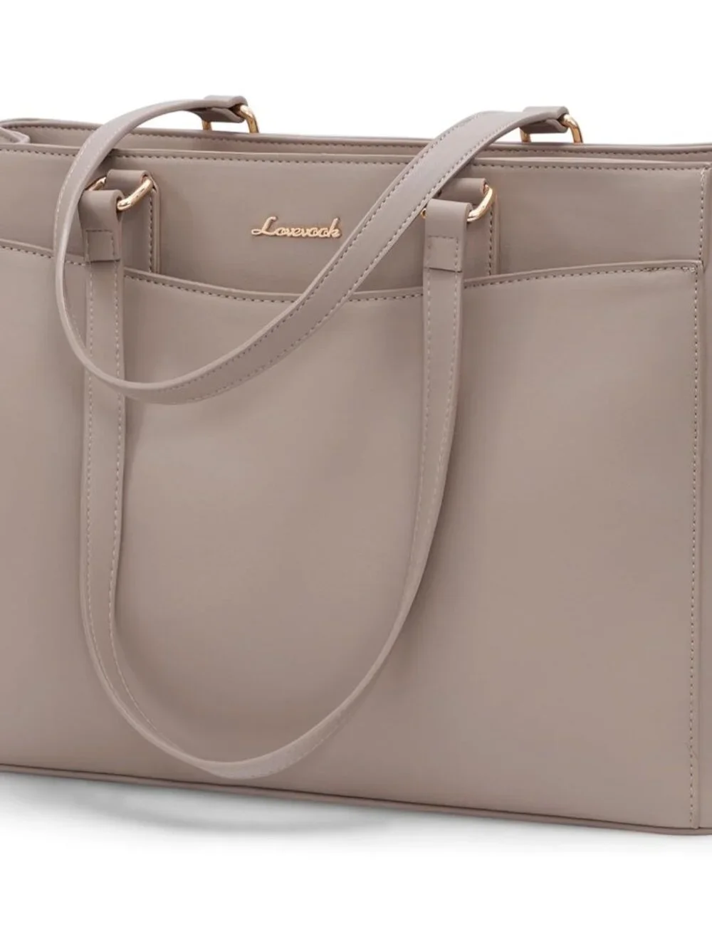 Laptop Tote Bag for Women, Work Bags Teacher Tote Bag, Waterproof Leather Comput